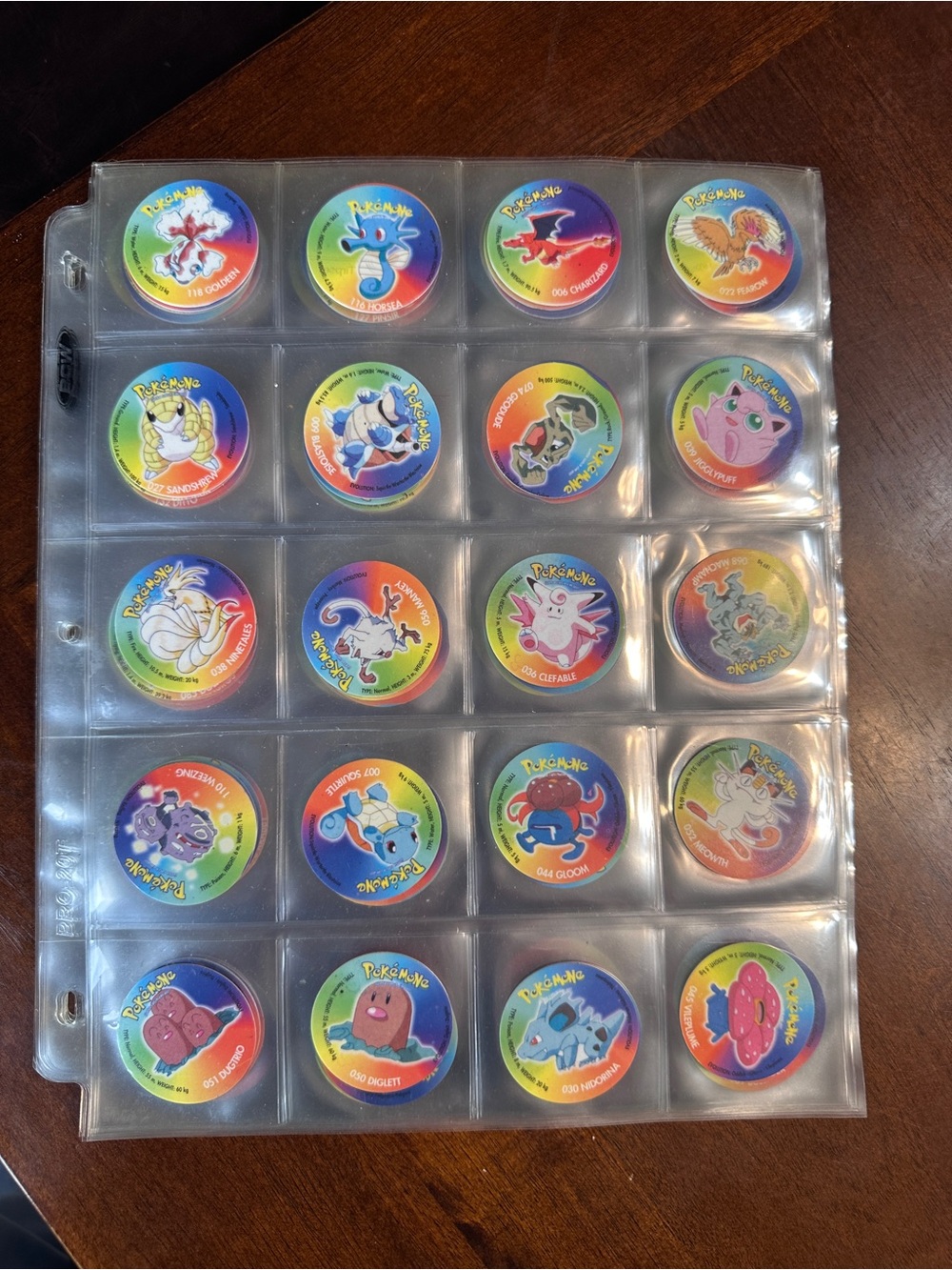 Vintage Pokemon chips Playing Chip Token Lot of 138 1998